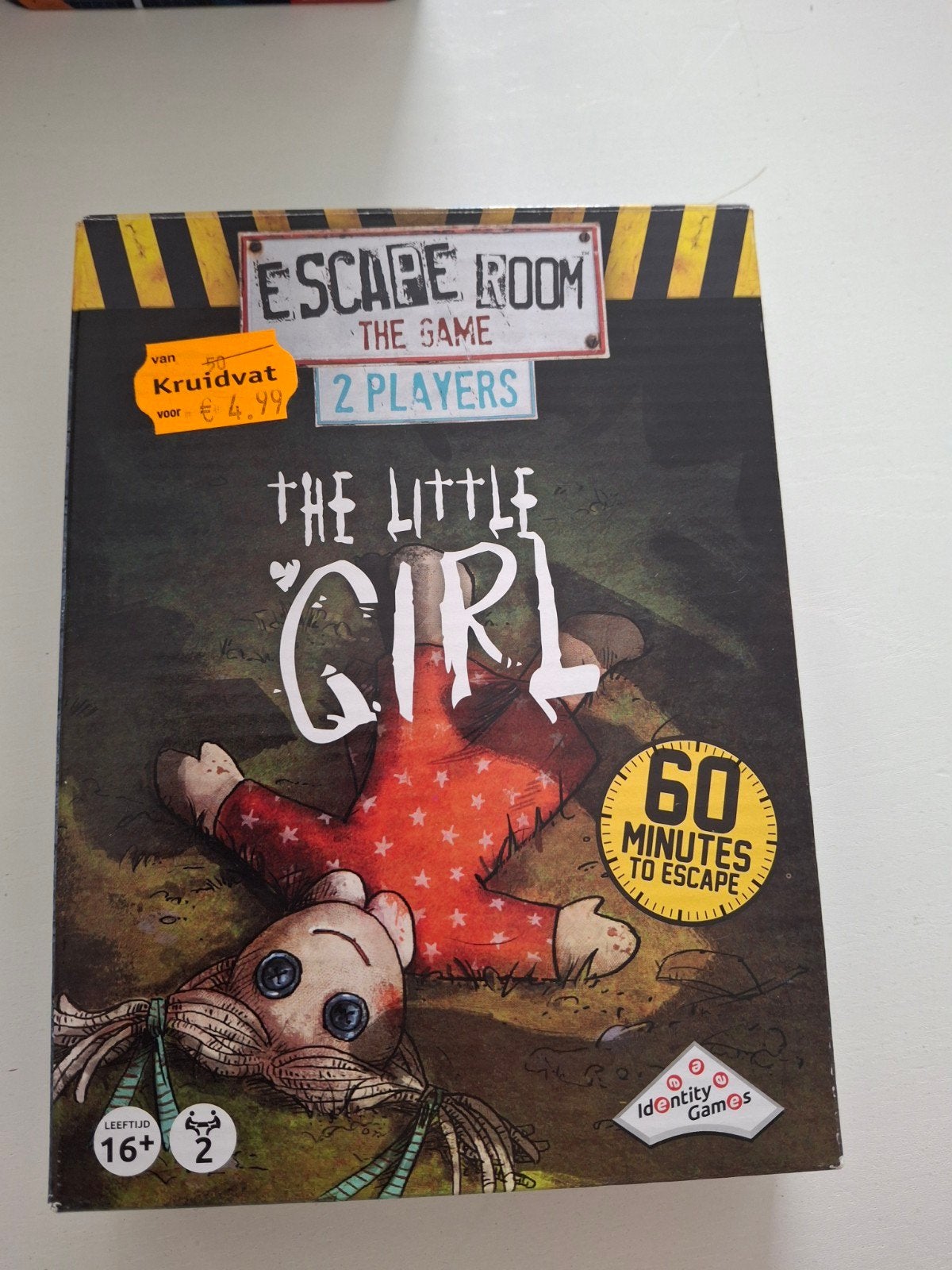 Escape Room The Game: The Little Girl (2 spelers), Een of twee spelers, Ophalen of Verzenden, Nieuw, Identity Games