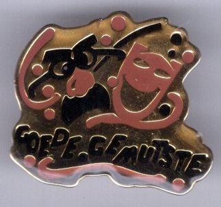 Goed gemutste carnavals PIN ( BLAD1_134 ), Verzenden, Zo goed als nieuw, Merk, Speldje of Pin