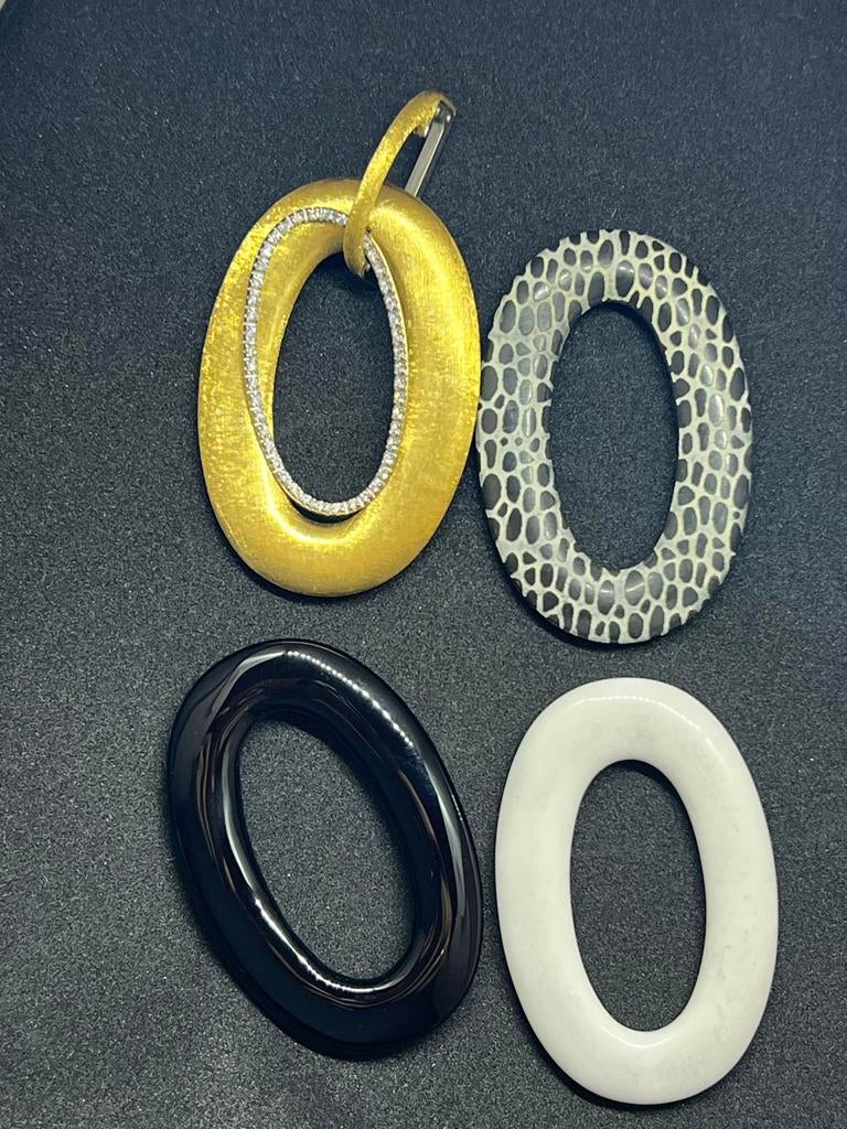 Nanis Hanger 18k Goud - Laura Bicego - 14 gram verwisselbaar, Overige voorstellingen, Ophalen of Verzenden, Zo goed als nieuw