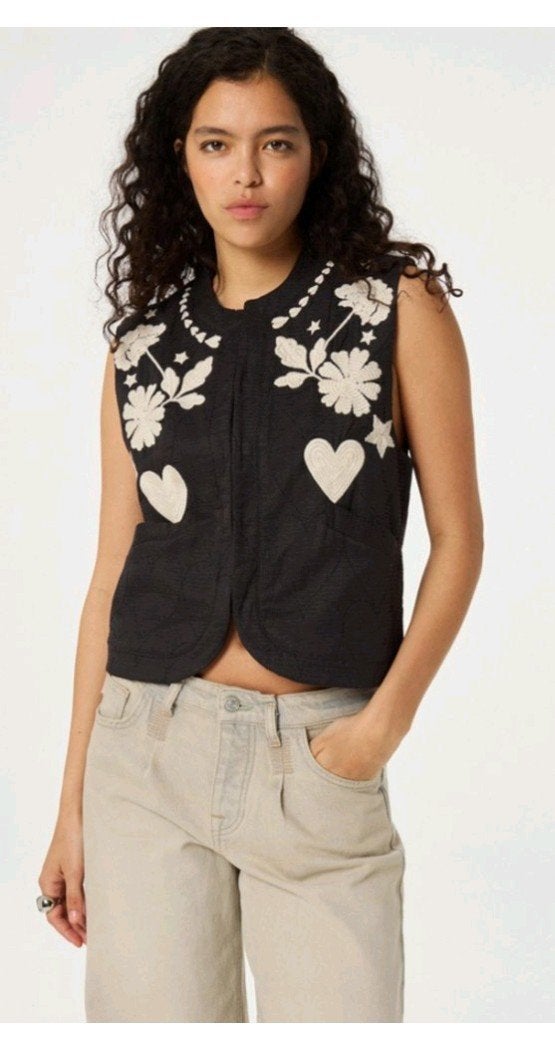 Fabienne Chapot Berry gilet maat 34-36 *nieuw *, Zwart, Nieuw, Ophalen of Verzenden, Fabienne Chapot