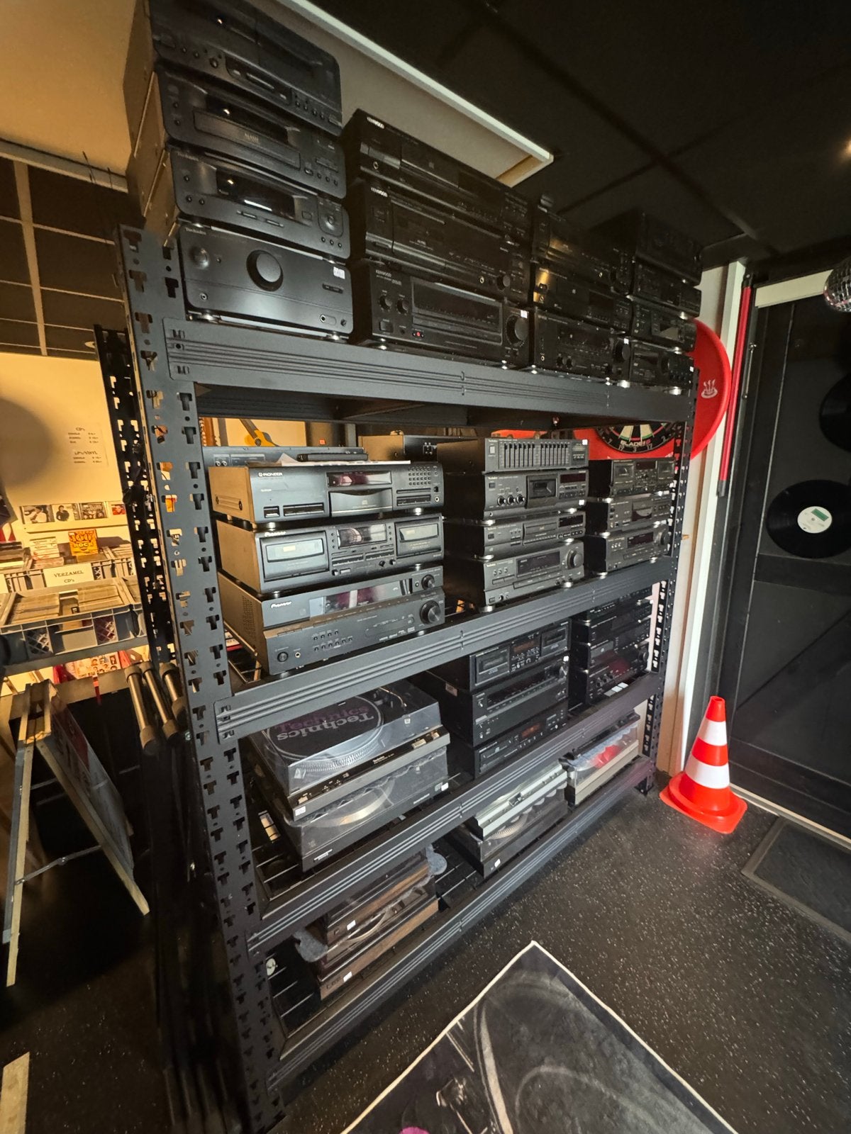 Stereosets, cd's en vinyl van diverse merken, Gebruikt, Cassettedeck, Losse componenten, Ophalen
