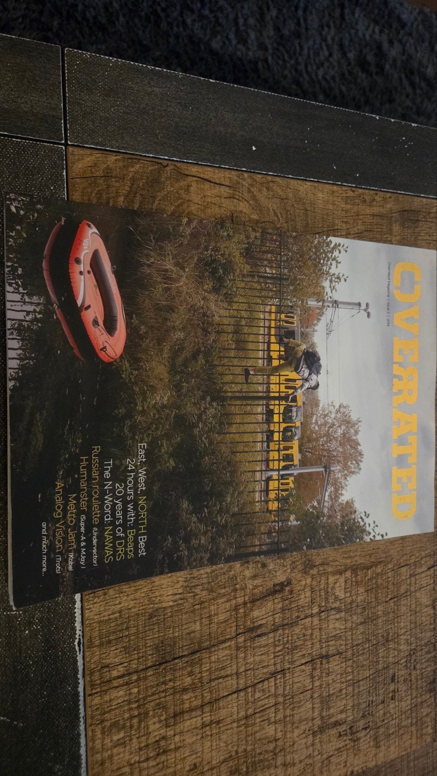 overated Magazine - issue 2-2014, Boeken, Ophalen, Zo goed als nieuw, Overige typen
