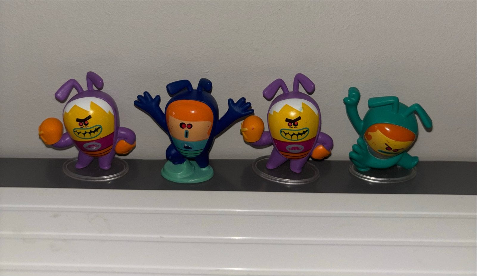 Back to the Moon Bugsted Figuren - Set van 4, Ophalen of Verzenden, Zo goed als nieuw