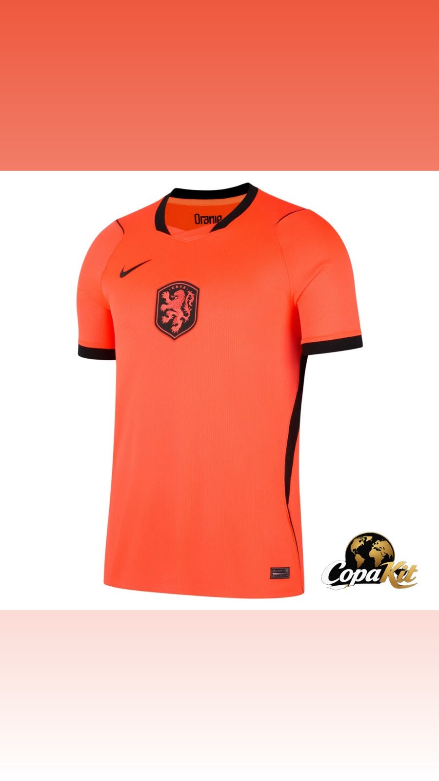 CopaKit| Nederlands Elftal Oranje, Nieuw, Oranje, Voetbal, Verzenden