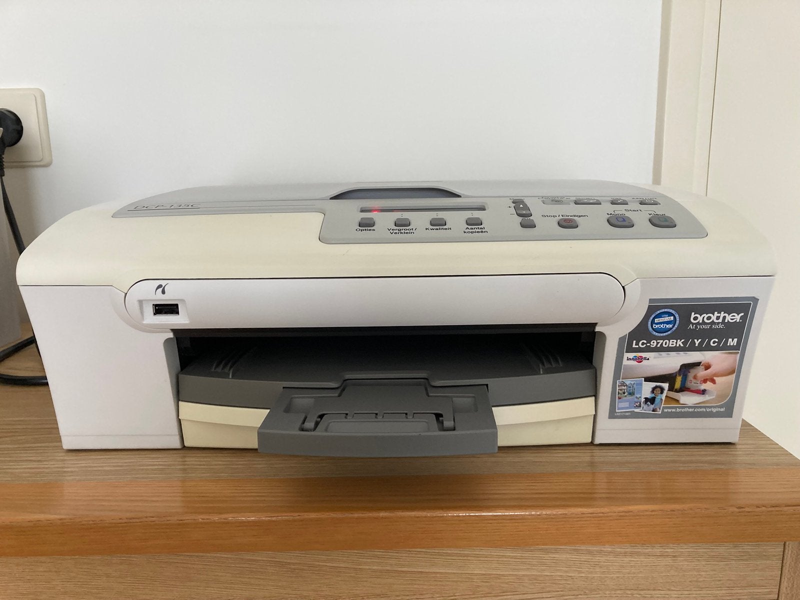 Brother  printer, Ophalen of Verzenden, Zo goed als nieuw
