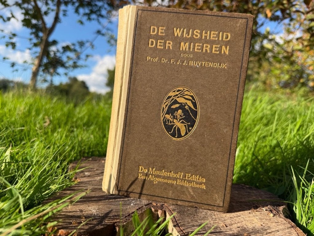 Antiek boek uit 1922 de wijsheid der mieren, Verzenden, Zie beschrijving