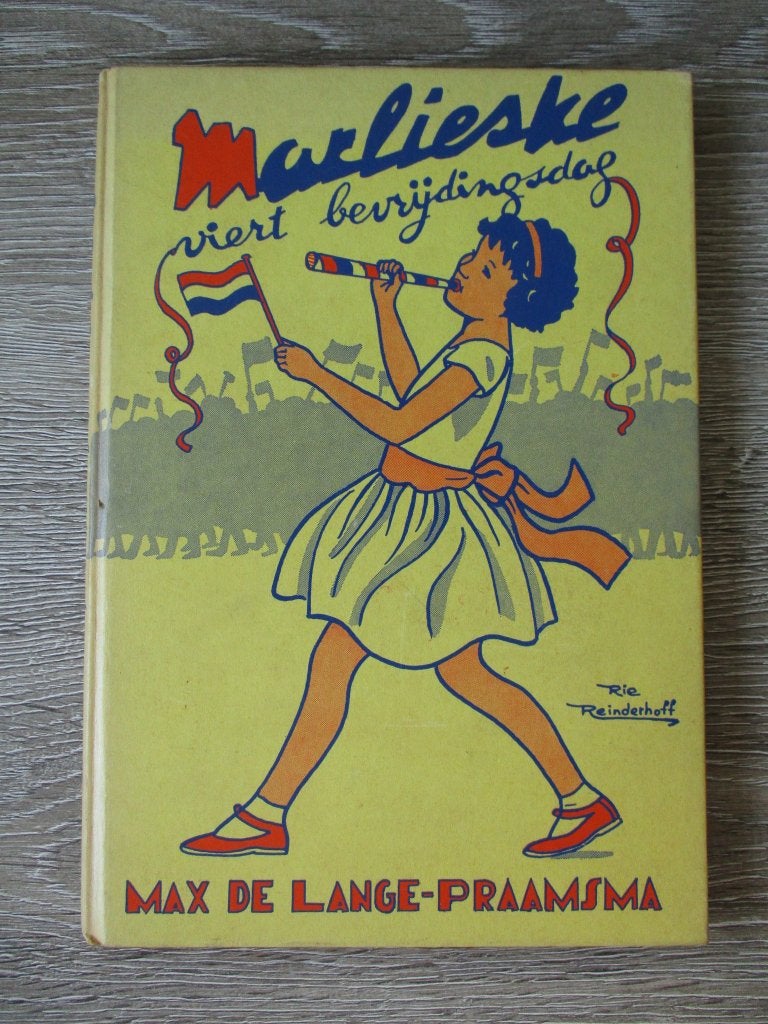 Marlieske viert bevrijdingsdag - Max de Lange-Praamsma, Ophalen of Verzenden, Gelezen, Fictie algemeen