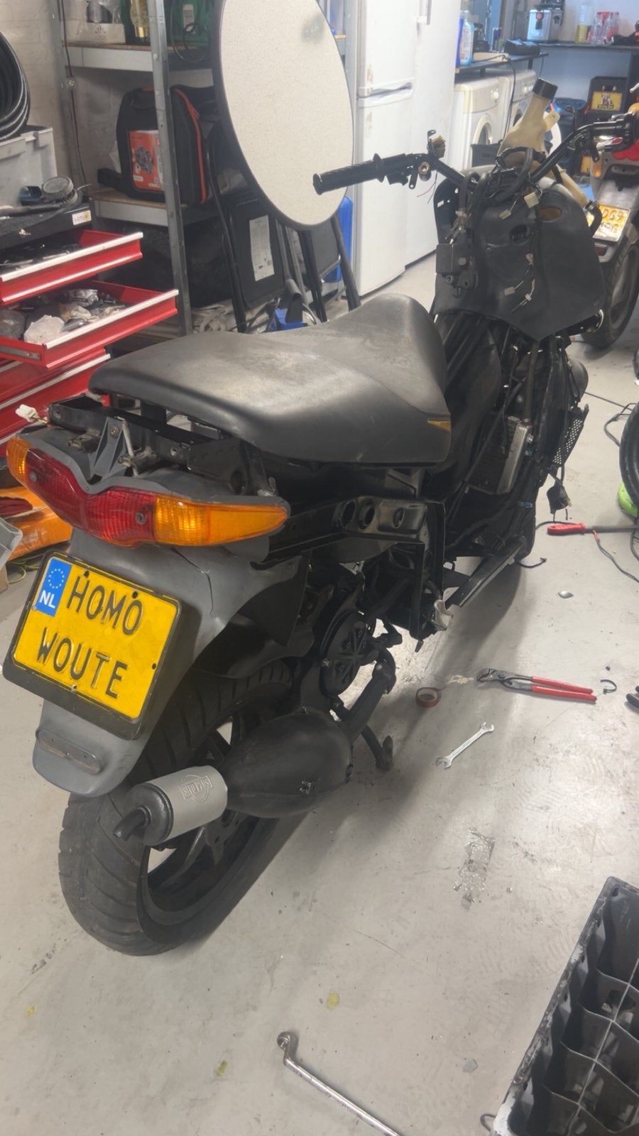 Runner 50cc brom zonder wok, Fietsen en Brommers, Ophalen, Zo goed als nieuw, Piaggio