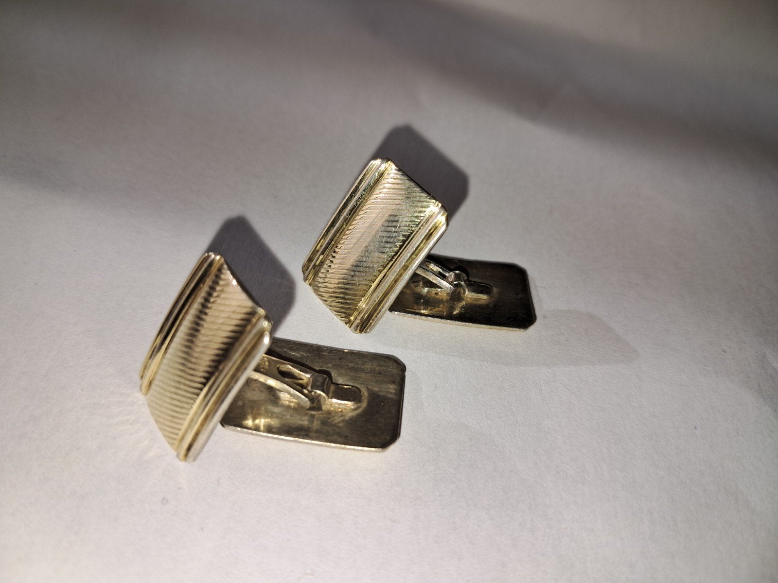 Manchetknopen 835zilver 8,18 gram, Ophalen, Zilver