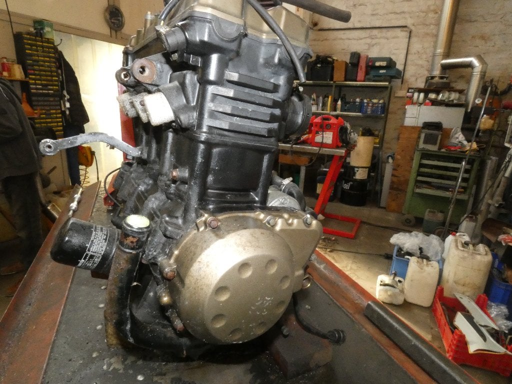 kawasaki z750 motorblok 2005 / 38.000kms, Ophalen, Gebruikt