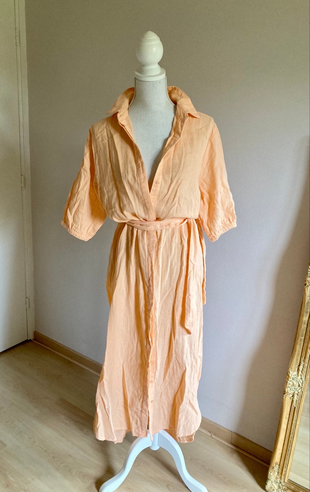 Eksept Oranje Ibiza-style Jurk Maat M, Kleding | Dames, Jurken, Oranje, Zo goed als nieuw, Knielengte, Ophalen