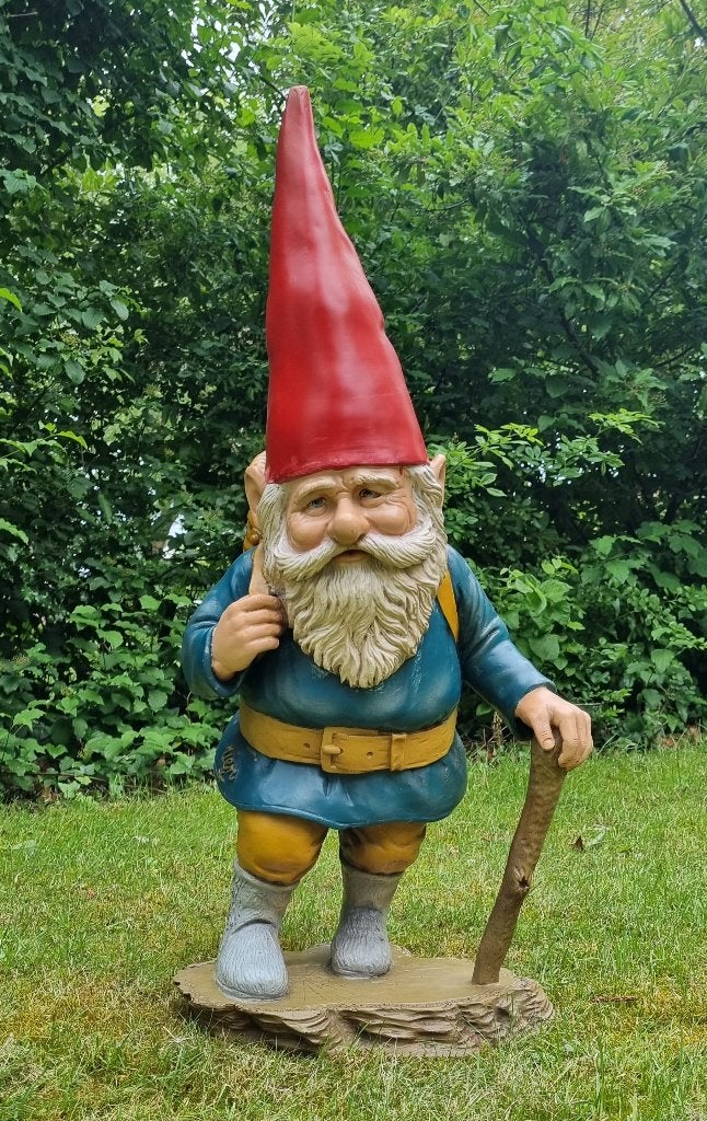 Rien Poortvliet / David de kabouter, Tuin en Terras, Tuinbeelden, Ophalen, Gebruikt, Tuinkabouter