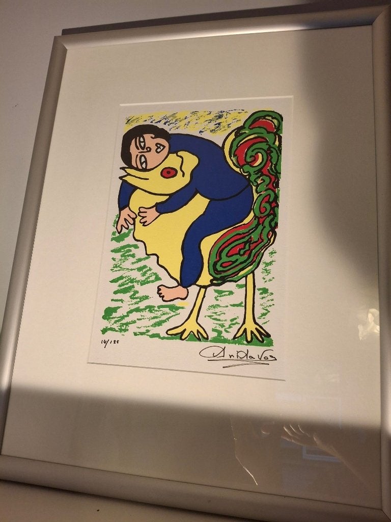 Kunstwerk beperkte oplage, Ophalen