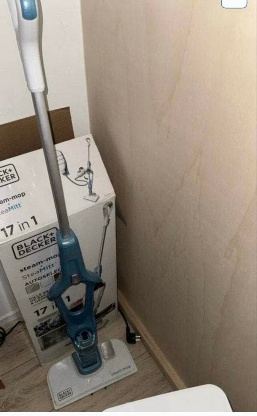 Black+Decker 17-in-1 Steam-mop SteamMitt - Zo goed als nieuw, Ophalen, Overige merken, Inclusief accessoires, Stoomreiniger