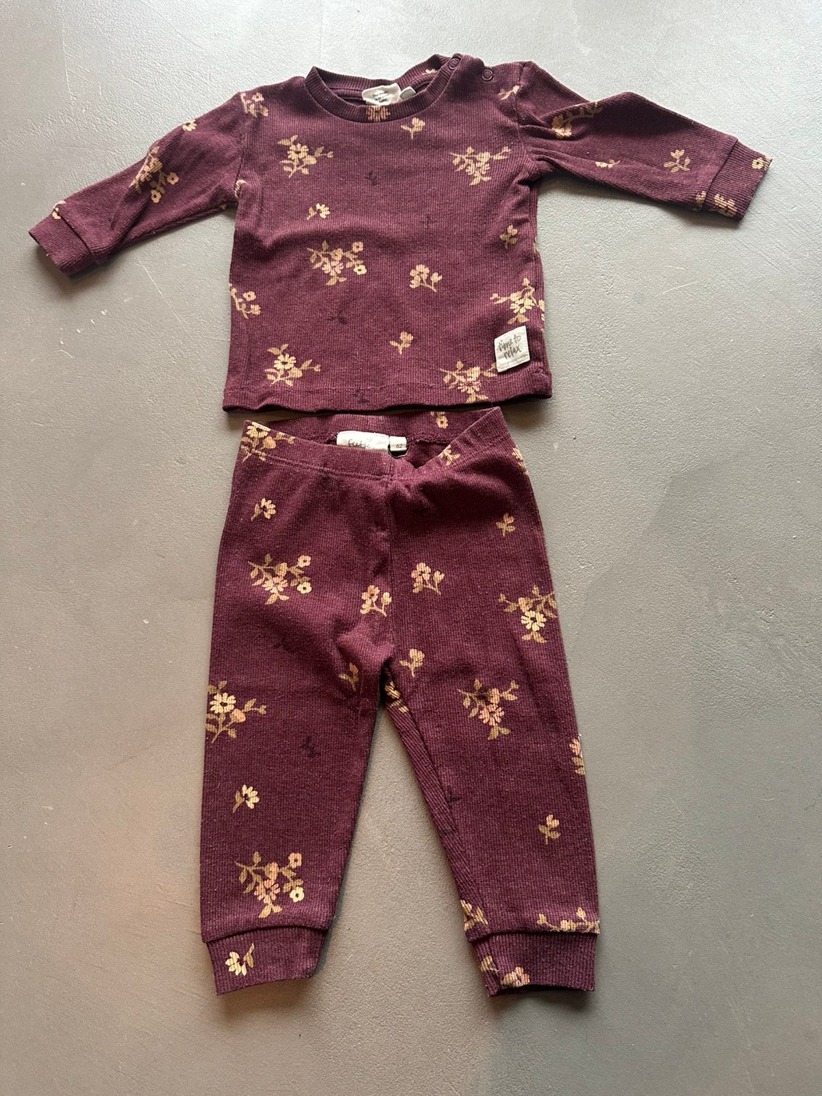Feetje pyjama maat 62, Ophalen of Verzenden, Zo goed als nieuw, Jongetje of Meisje, Nacht- of Onderkleding