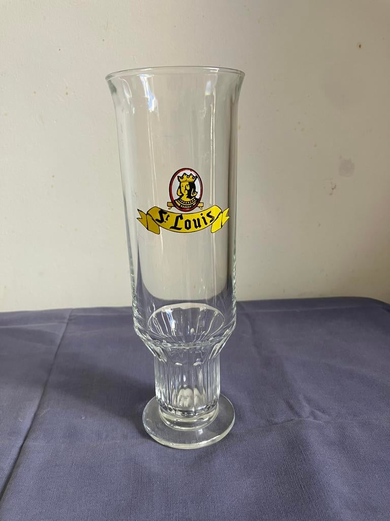 Bierglas St. Louis, Ophalen of Verzenden, Zo goed als nieuw, Glas of Glazen, Overige merken