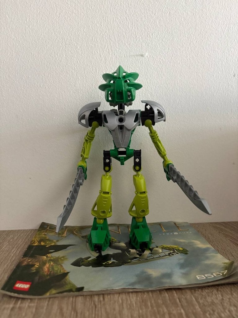 Lego Bionicle 8567 Lewa Nuva, Bionicle, Lego, Inclusief instructies, Ophalen of Verzenden