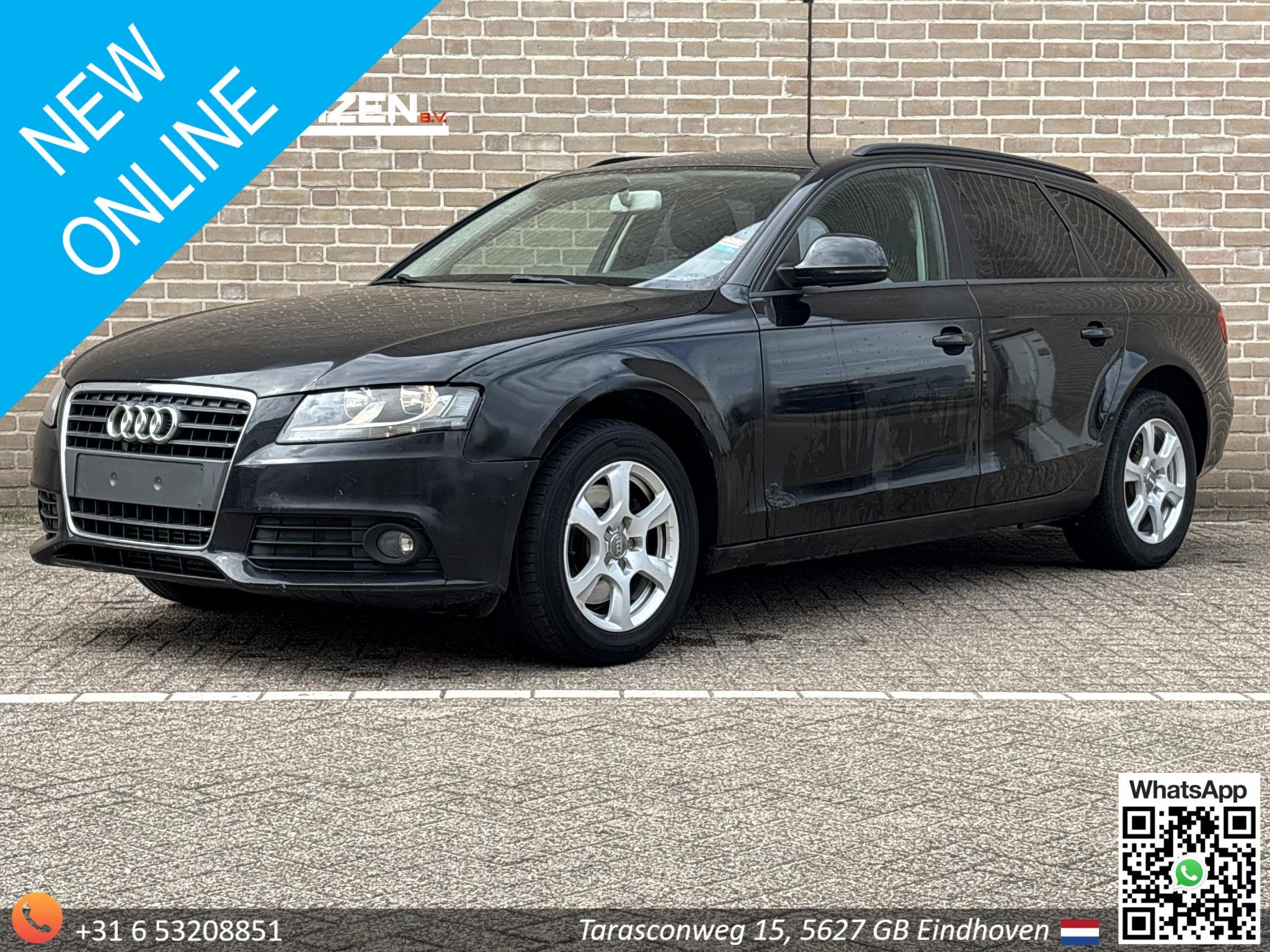 Audi A4 Avant 2.0 TDI Pro Line, Auto's, Audi, Voorwielaandrijving, Stof, Gebruikt, Zwart