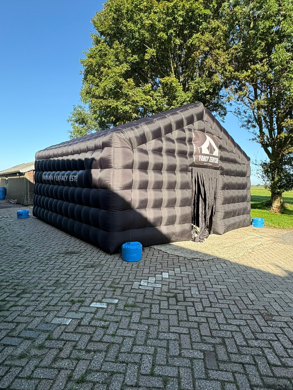 Te huur opblaasbare nachtclub / feesttent pvc 6x6, Ophalen, Zo goed als nieuw, Overige