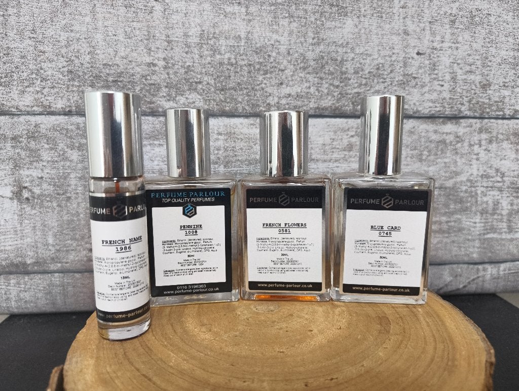 4 x Perfume Parlour parfums ZGAN!, Verzenden, Zo goed als nieuw