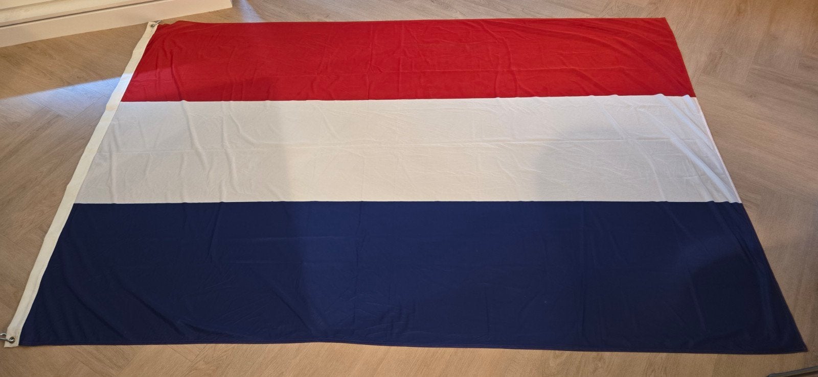 Nederlandse vlag voor vlaggenmast 5/6 meter ZGAN, Ophalen of Verzenden, Zo goed als nieuw