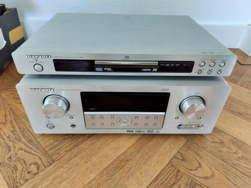 Versterker en CD/DVD speler Marantz, Ophalen, Marantz