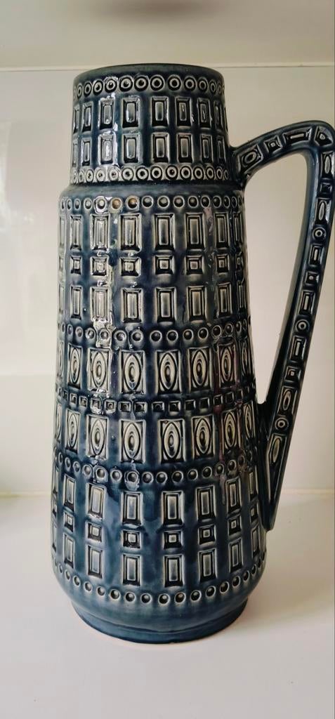 West Germany Scheurich Inka Vaas - 45 cm hoog, Ophalen of Verzenden
