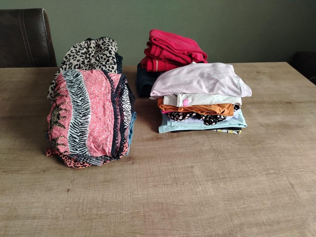 Kledingpakket meisjes maat 122-128 (JM, H&M, Shoeby, Zara), Ophalen of Verzenden