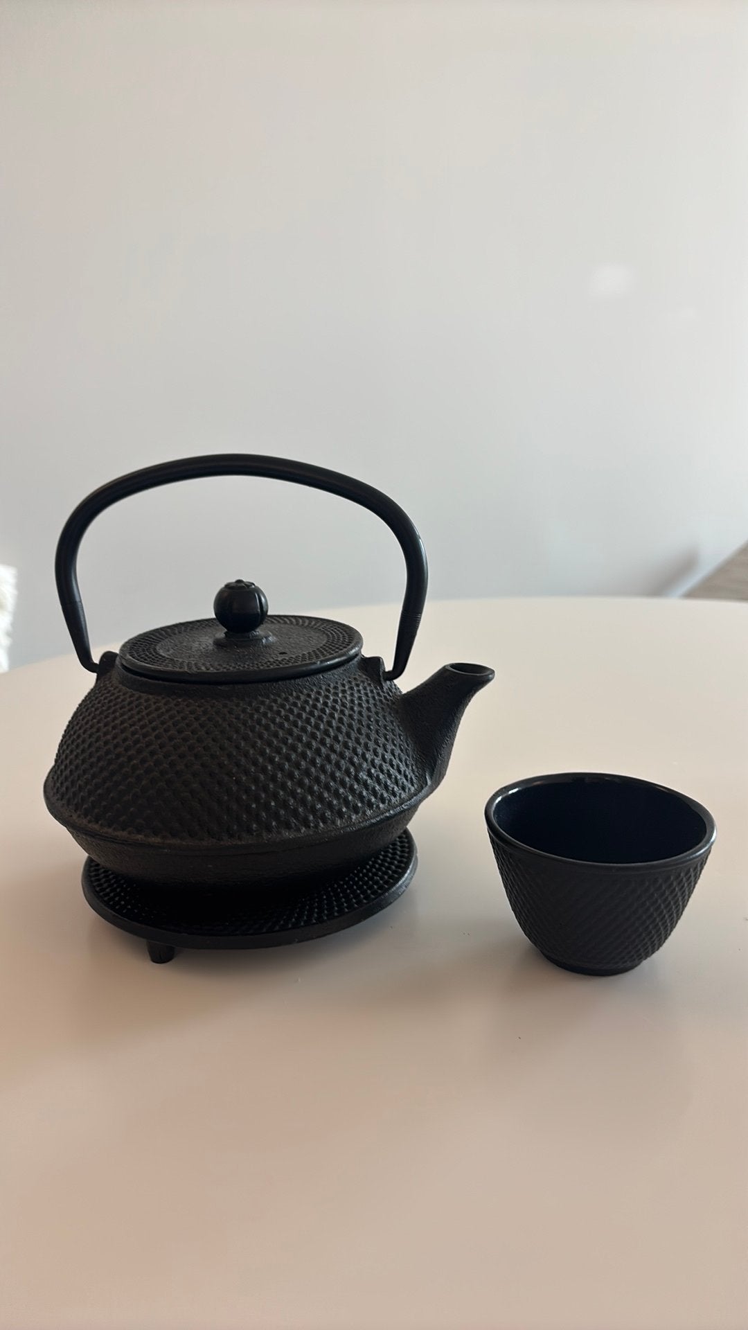 Bredemeijer - theepot + kopje, Huis en Inrichting, Ophalen, Overige materialen, Overige typen, Zo goed als nieuw