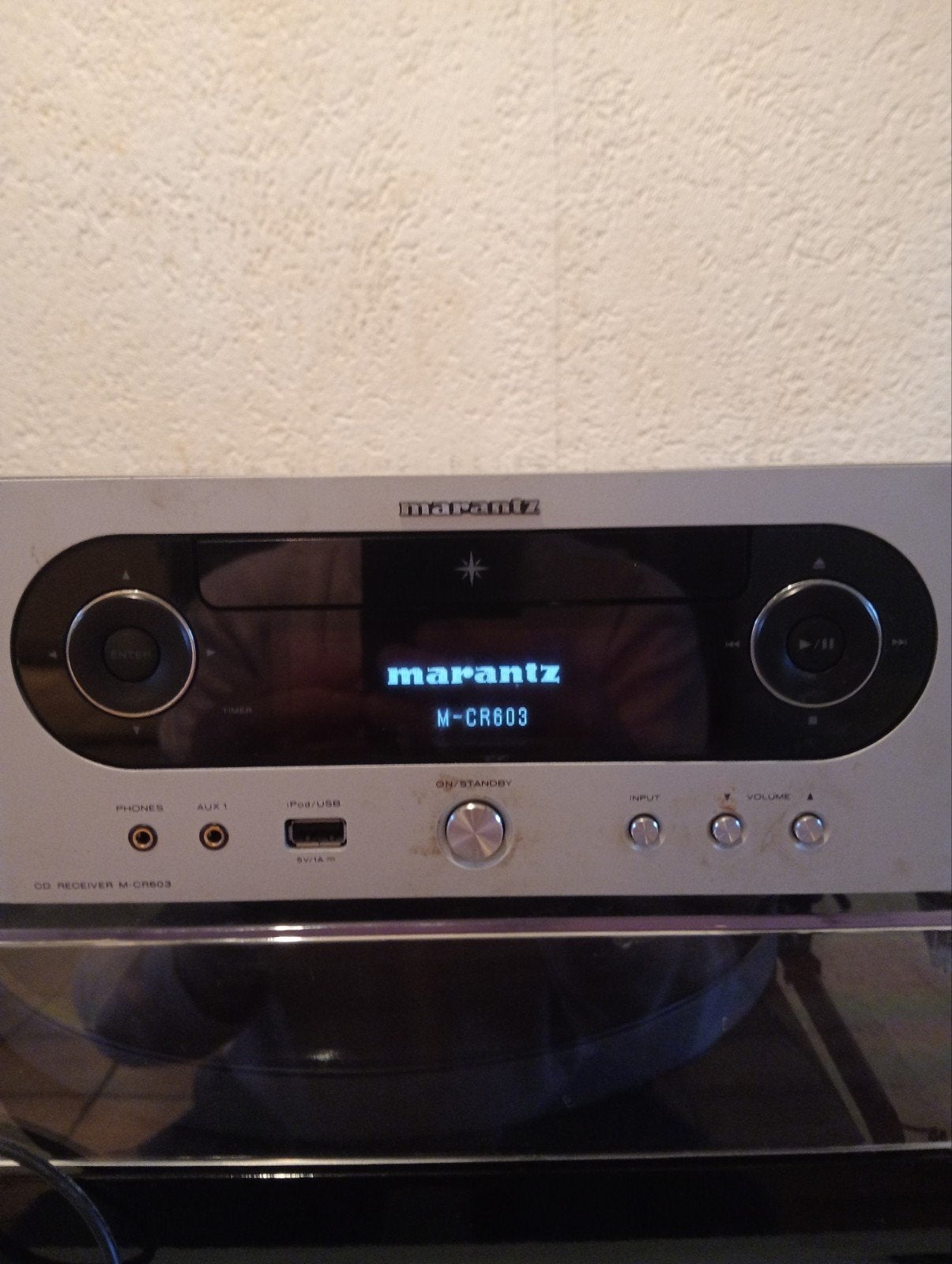 Marantz M-CR603 CD-Receiver met afstandsbediening, Audio, Tv en Foto, Stereo-sets, Overige merken, Gebruikt, Microset, Ophalen of Verzenden