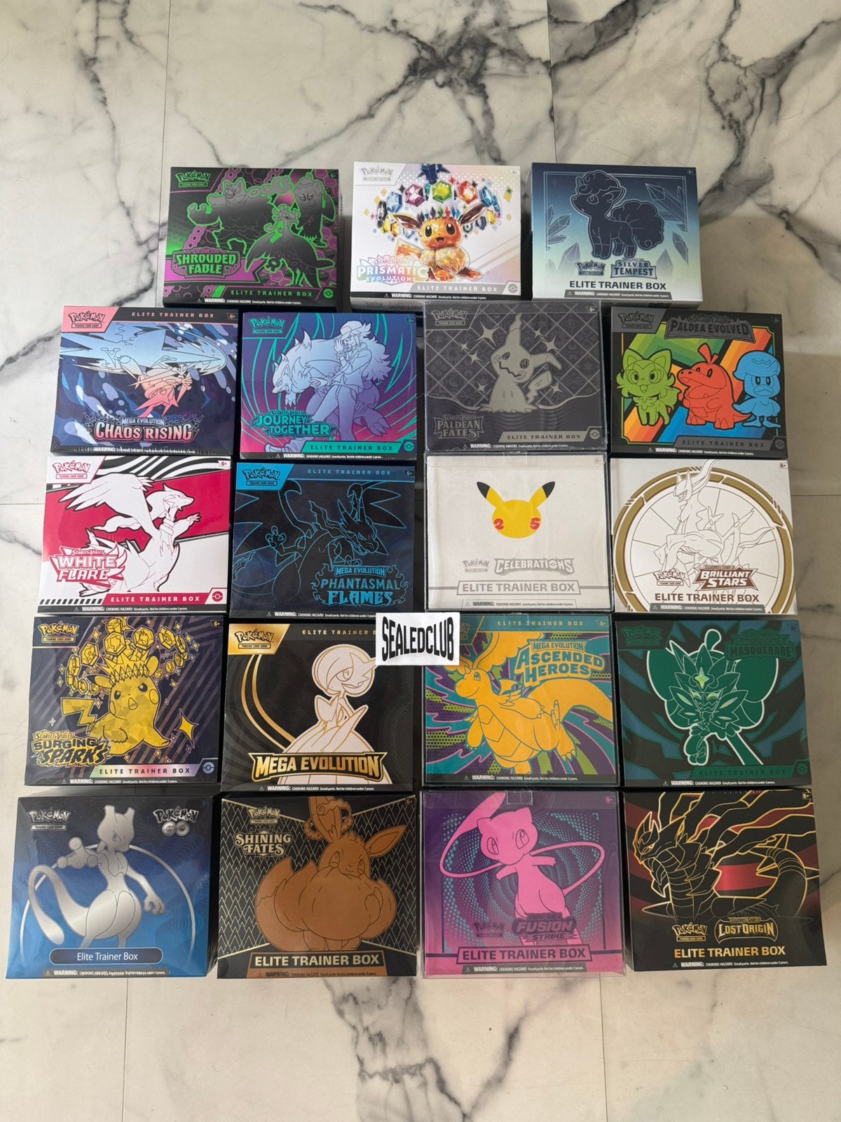 Pokemon elite trainer boxen en meer, Ophalen of Verzenden, Nieuw, Boosterbox