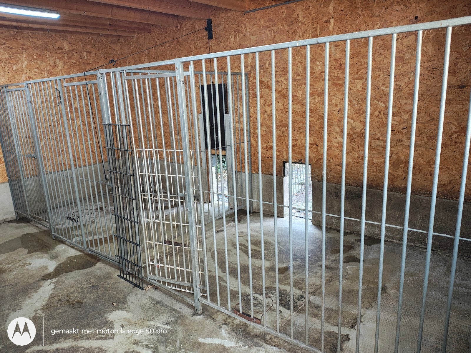 Hondenkennel compleet, Ophalen, Gebruikt