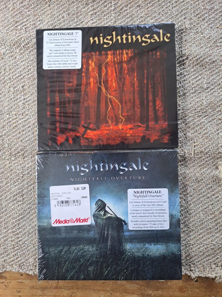 Nightingale - Nightfall Overture & I, Ophalen of Verzenden, 2020 tot heden, Nieuw in verpakking, Boxset