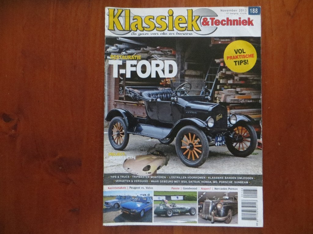 Klassiek & Techniek 188 Ford T Roadster Runabout (’22), Ophalen of Verzenden, Nieuw, Ford