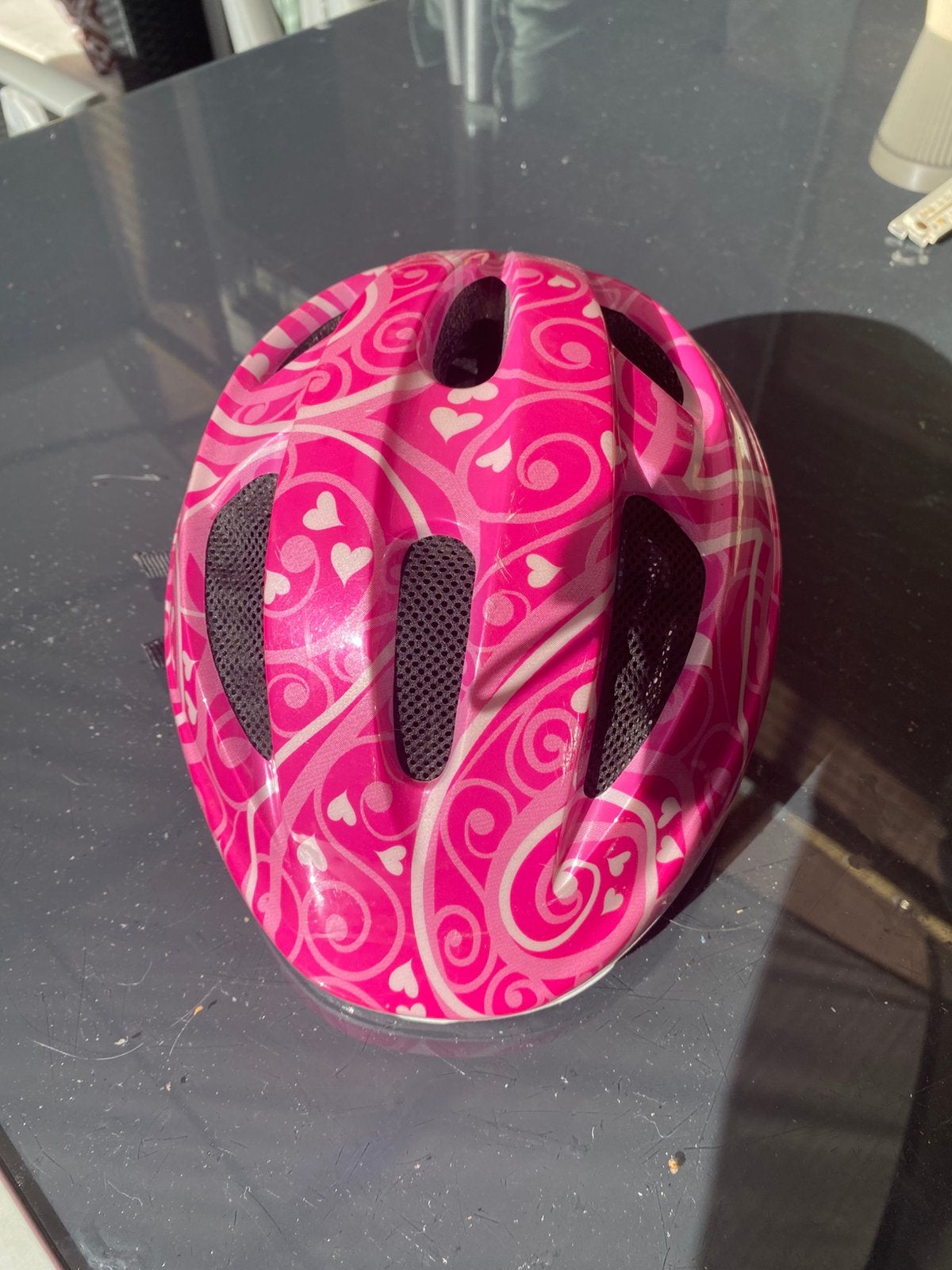 Fietshelm maat 52-55, Ophalen, Zo goed als nieuw, Overige maten, Meisje