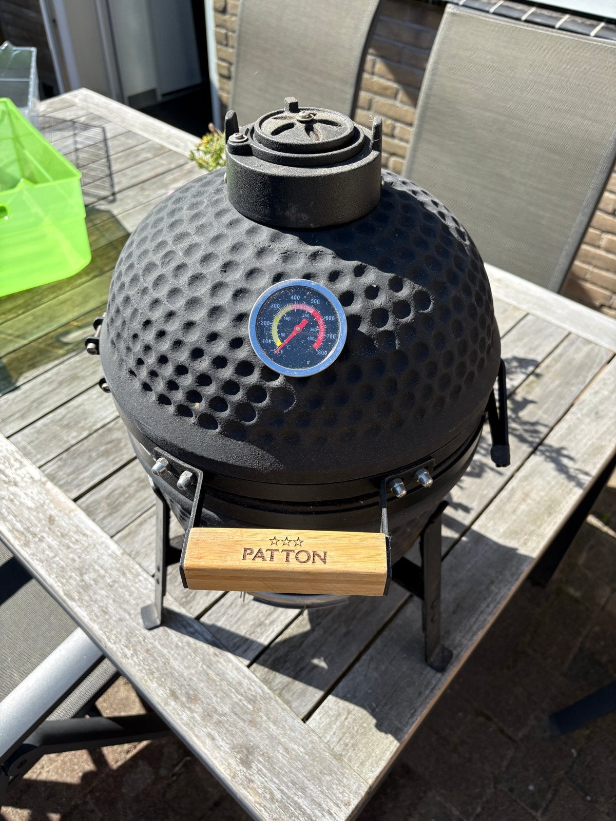 Patton Kamado BBQ 13” - Compact en Gebruiksklaar, Ophalen, Gebruikt