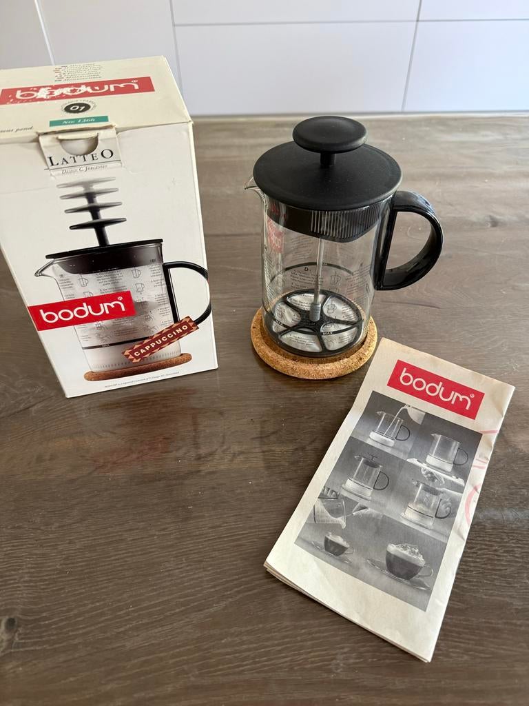 Bodum Latteo Melkopschuimer - Zo goed als nieuw, Ophalen, Zo goed als nieuw, Melkaccessoire