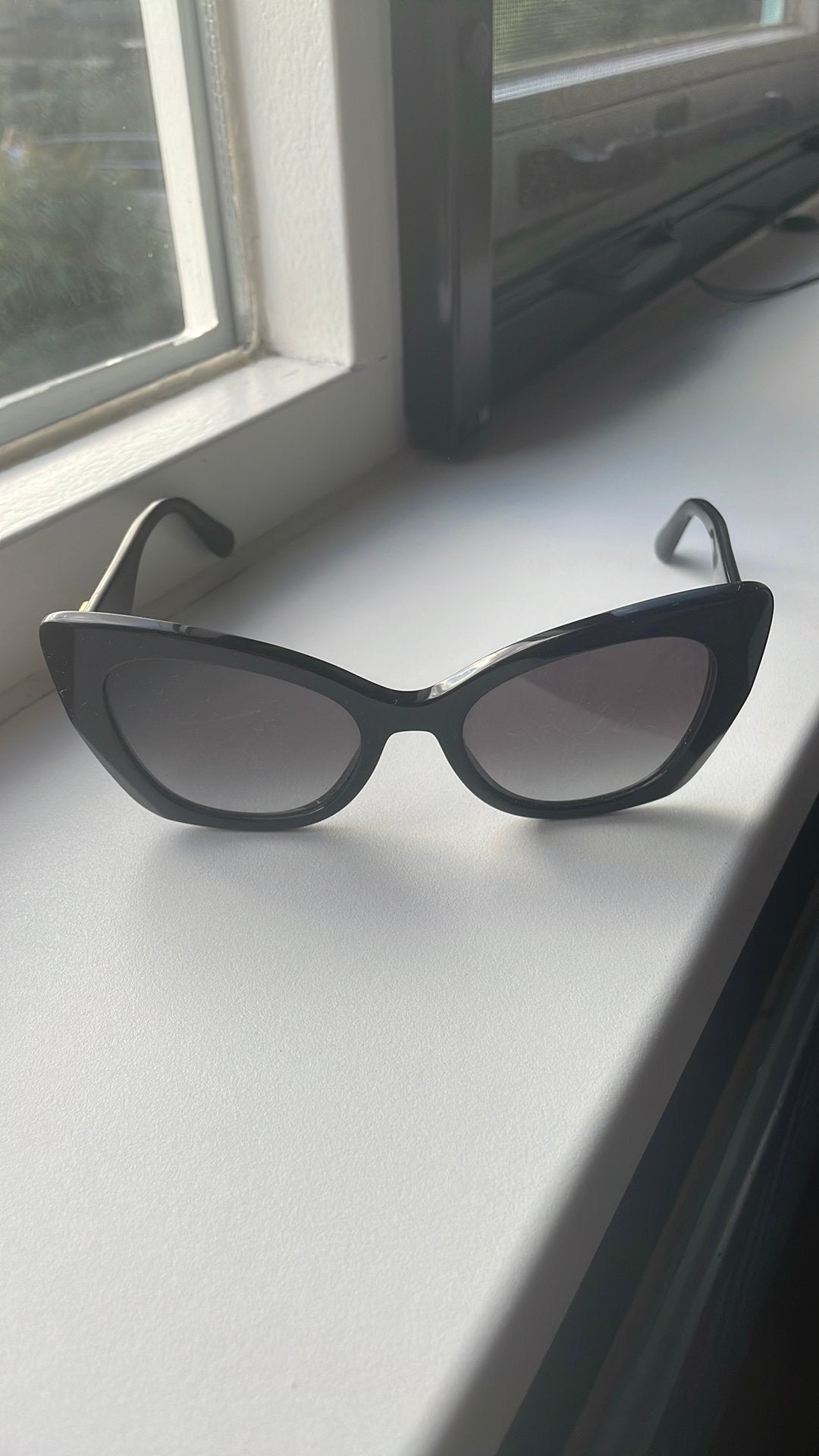 Dolce&gabbana zonnebril dames, Gebruikt, Zonnebril, Zwart, Ophalen of Verzenden