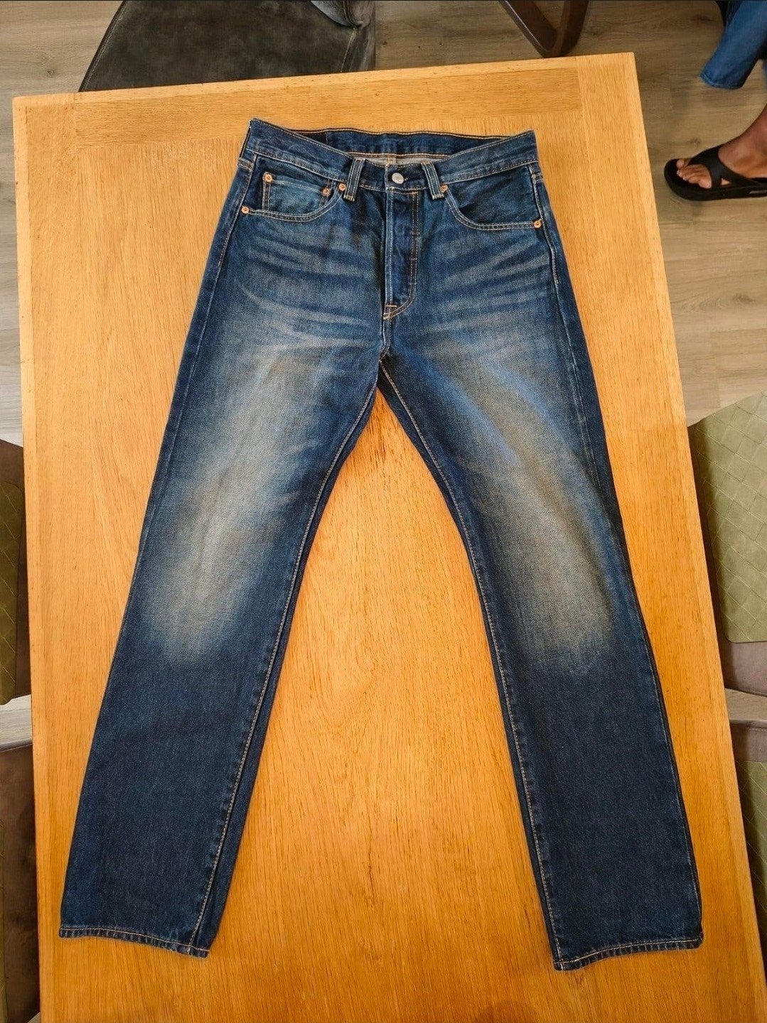 Diesel Tepphar Slim-Carrot Jeans W31 L32, Diesel, Blauw, W32 (confectie 46) of kleiner, Ophalen of Verzenden