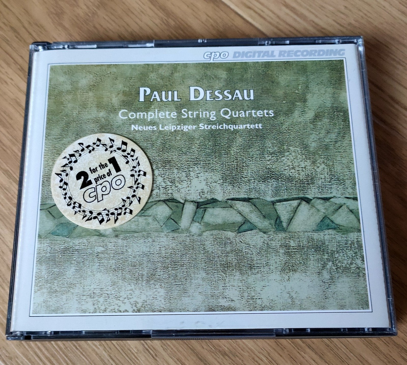 Paul Dessau - Complete String Quartets (2 CD Boxset), Ophalen of Verzenden