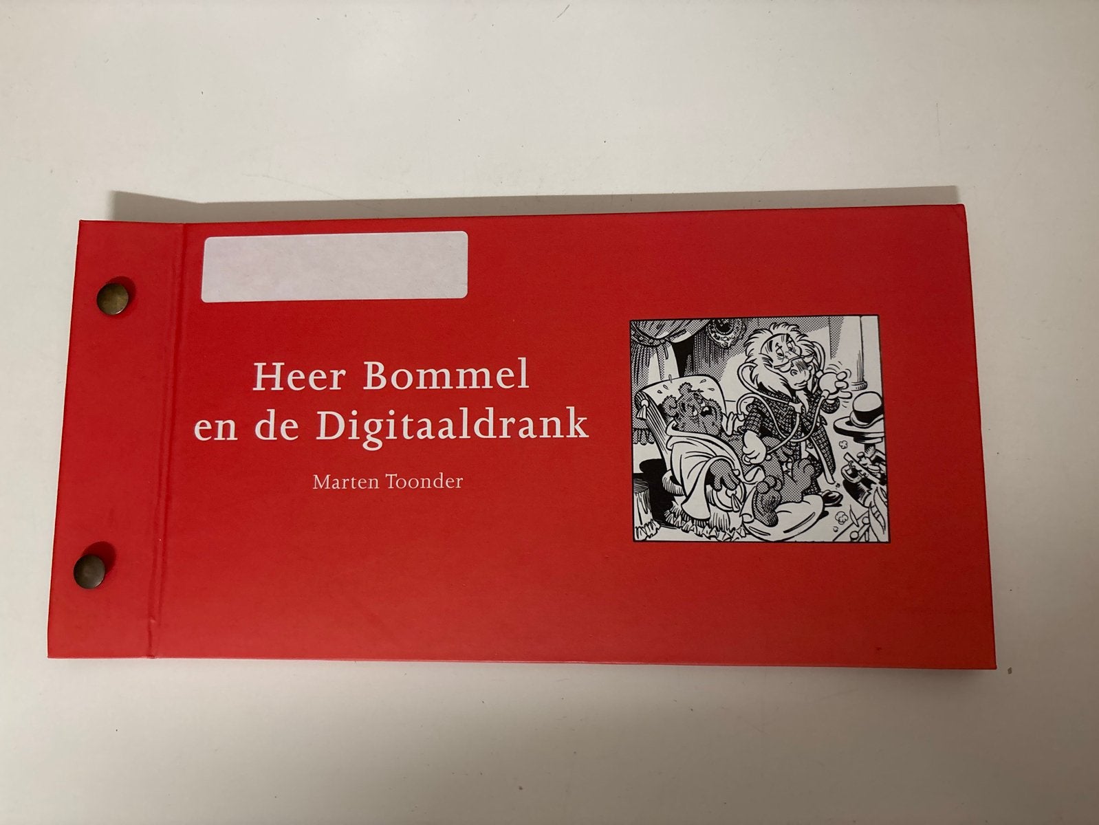 Heer Bommel en de Digitaaldrank - M. Toonder (Pfizer), Eén stripboek, Ophalen of Verzenden, Gelezen