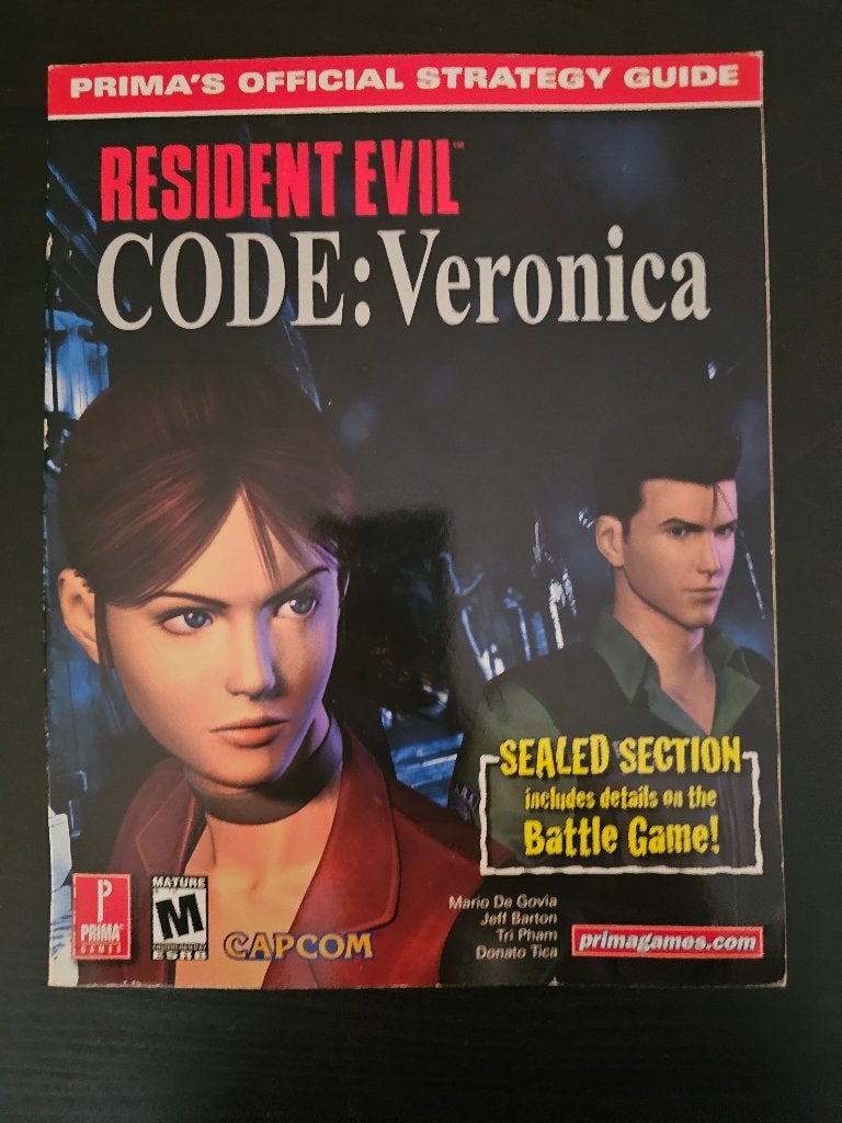Strategy guide resident evil code veronica, Ophalen of Verzenden, Zo goed als nieuw