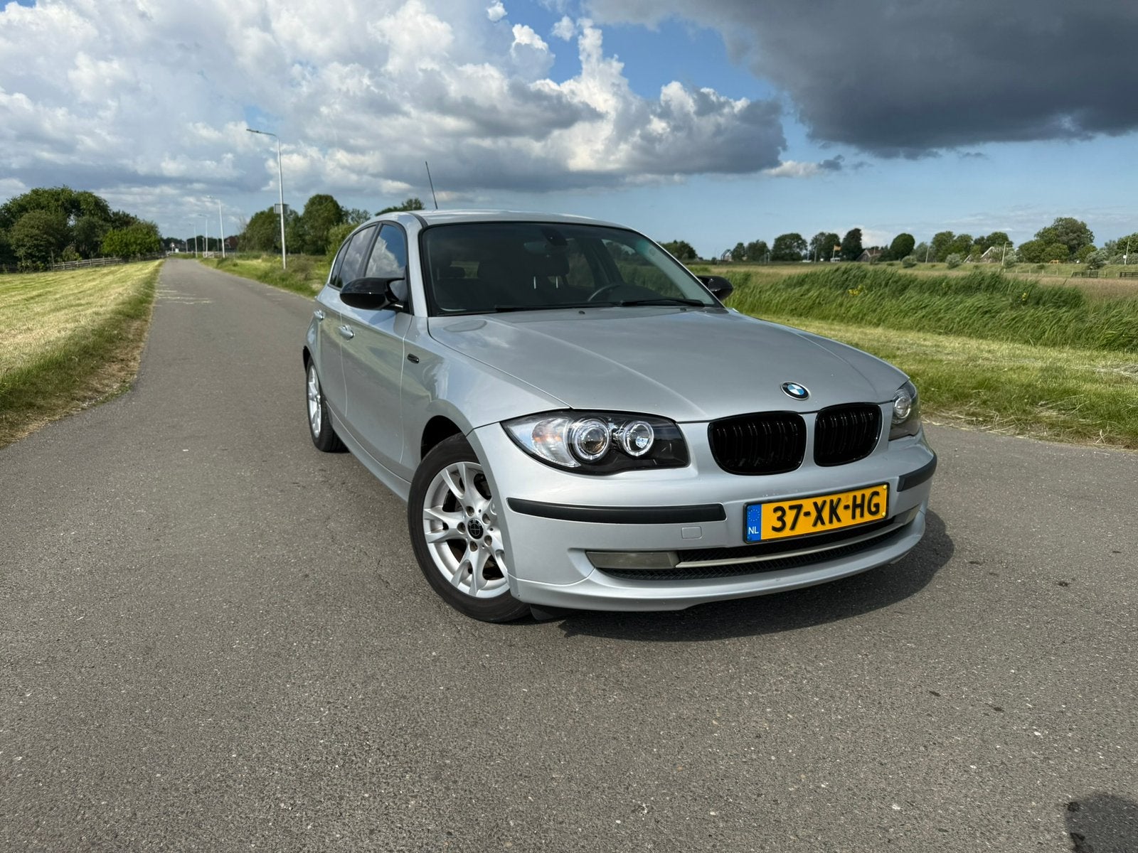 BMW 1-Serie 1.6 116I 2007 Grijs, Auto's, 1596 cc, Achterwielaandrijving, 4 cilinders, 635 kg
