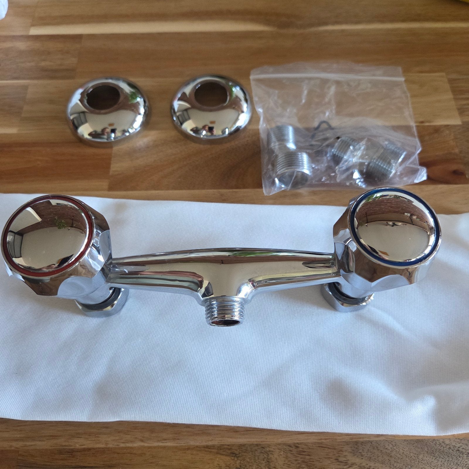 Douchekraan chrome  15 cm, Ophalen of Verzenden, Nieuw