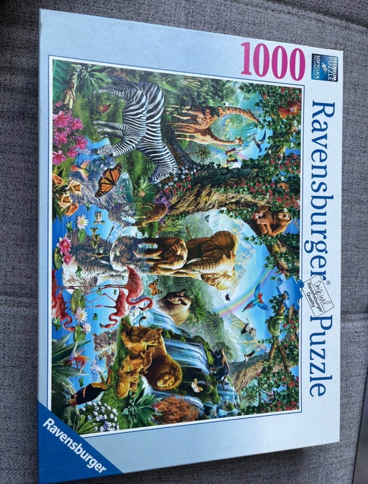 3x 1000 stukjes puzzels: Ravensburger, Castorland, Jumbo, Hobby en Vrije tijd, Verzenden, 500 t/m 1500 stukjes, Zo goed als nieuw