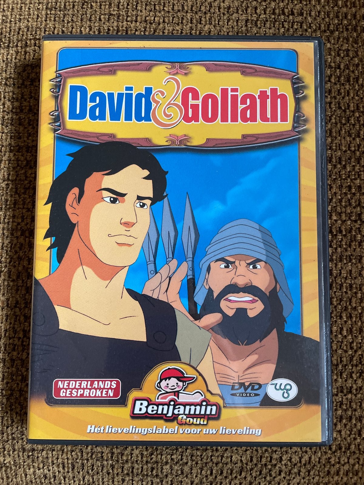 David & Goliath - dvd, Alle leeftijden, Zo goed als nieuw, Inclusief doosje, Ophalen of Verzenden