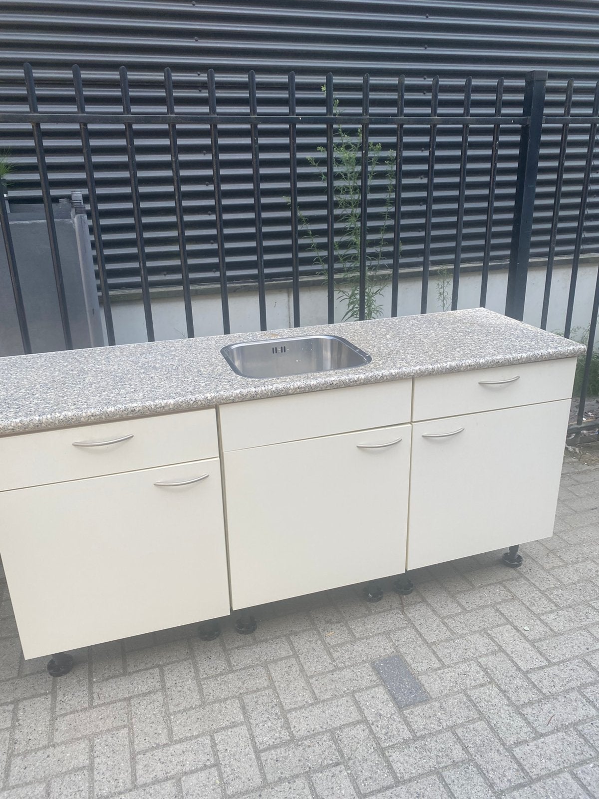 Keukenblokje bruynzeel, Ophalen, Gebruikt, Enkelwandige keuken