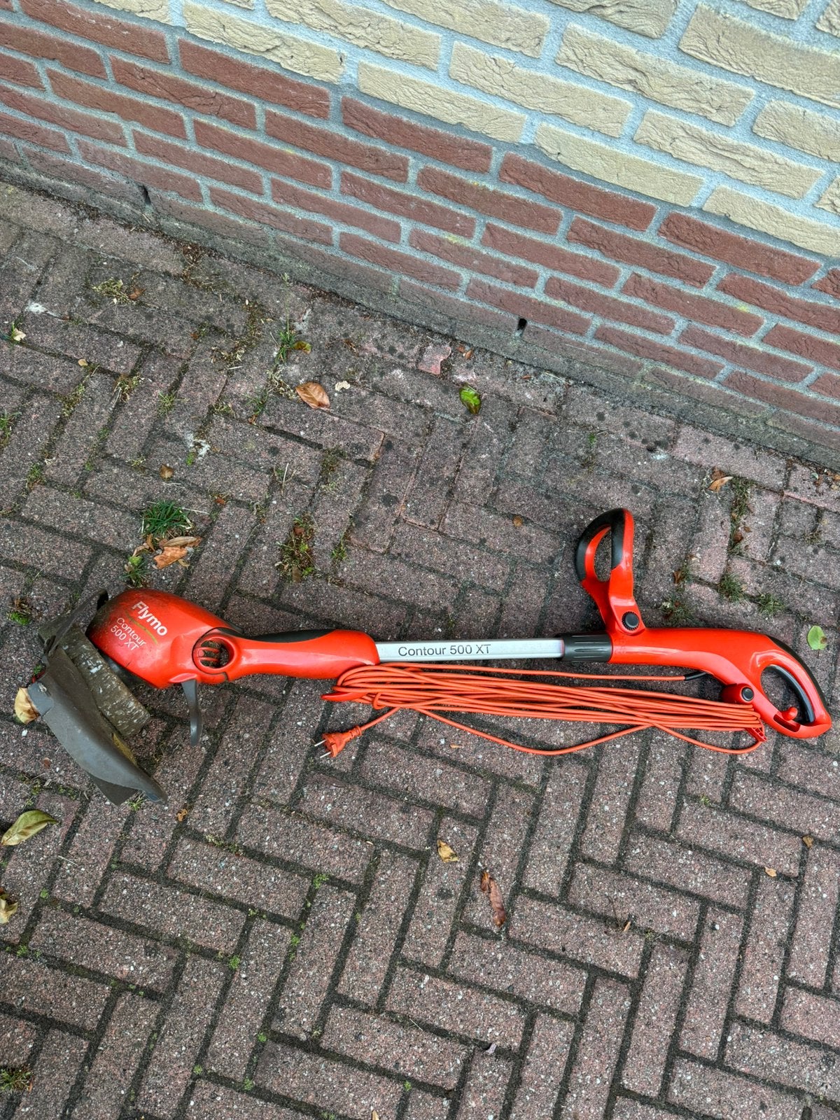 Flymo Countour 500xt trimmer, Tuin en Terras, Grastrimmers, Ophalen, Zo goed als nieuw, Elektrisch