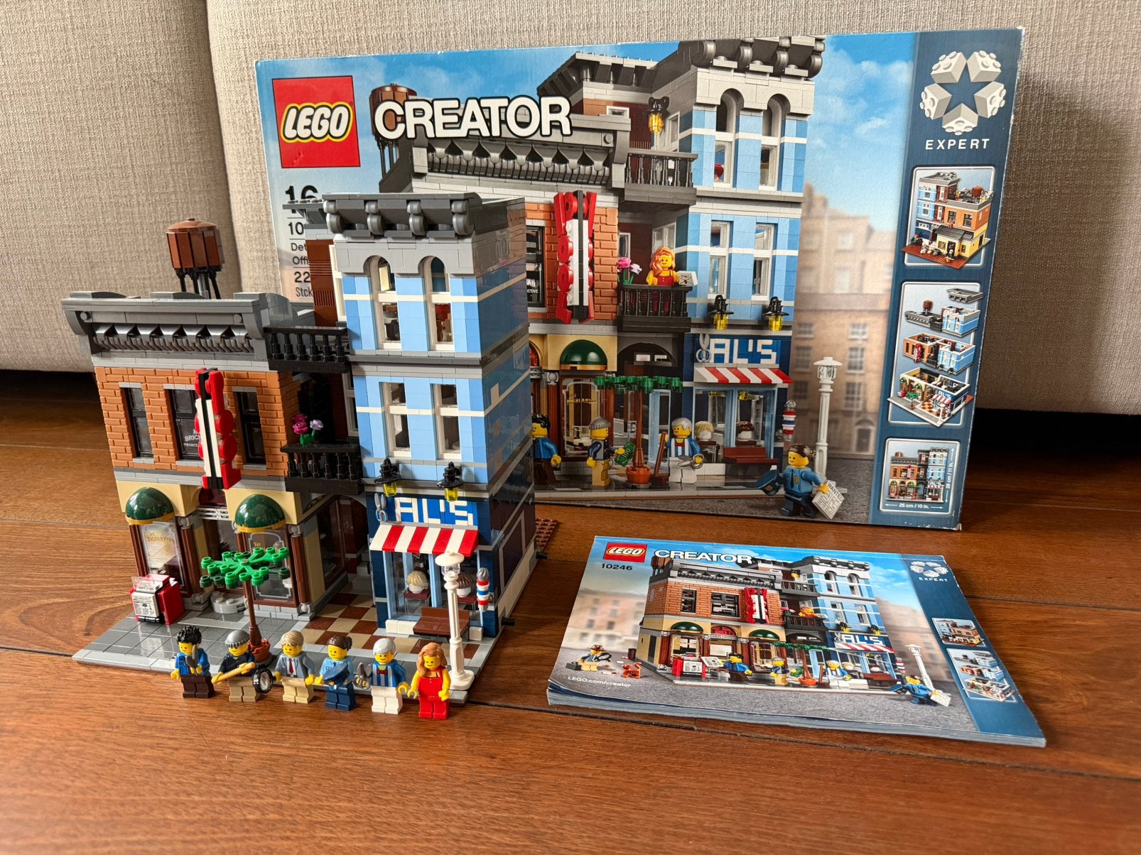 LEGO Creator Expert Detective Kantoor -10246, Kinderen en Baby's, Speelgoed | Duplo en Lego, Compleet, Gebruikt, Lego, Ophalen of Verzenden