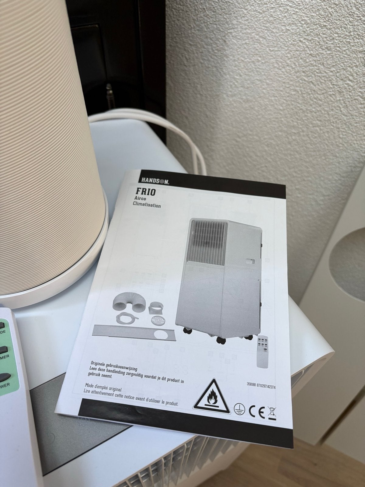 Hanson Mobiele Airco - Nieuwstaat, Nooit Gebruikt!, Witgoed en Apparatuur, Airco's, Ophalen, Minder dan 60 m³, Nieuw, 3 snelheden of meer